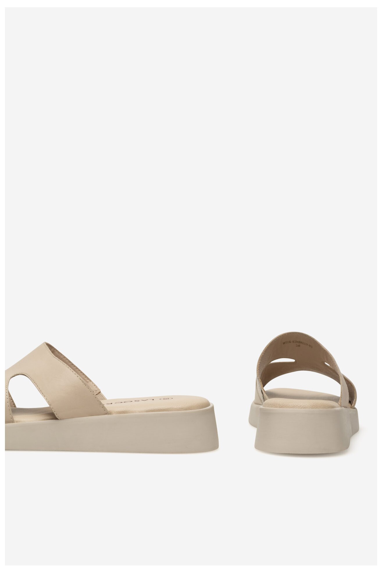 Klapki Lasocki WI16-KIMBALLY-03 Beżowy