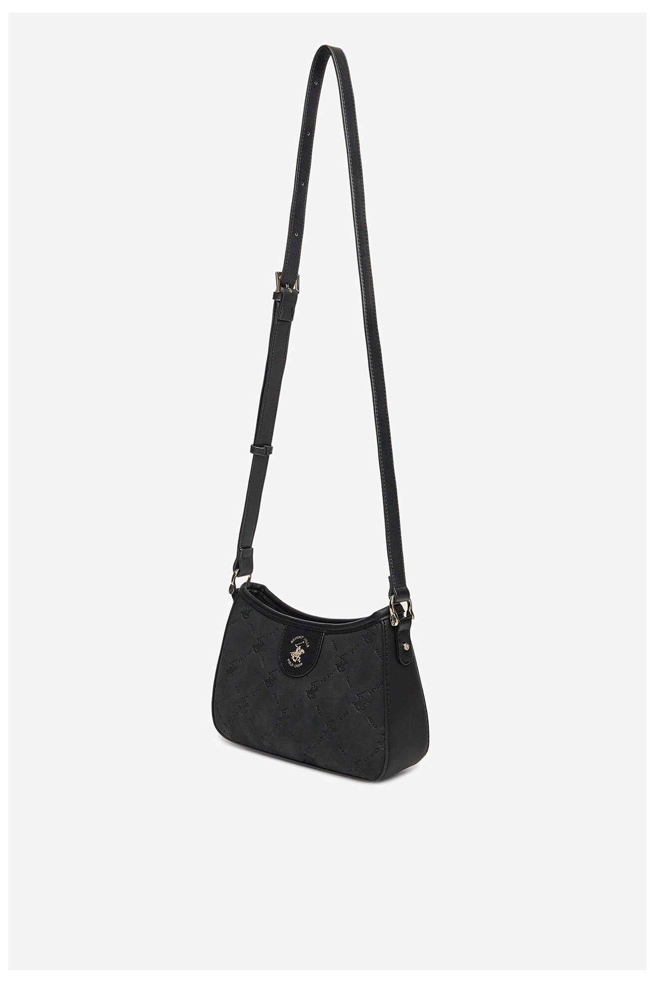 Torebka Beverly Hills Polo Club BHPC-L-001-07 Czarny