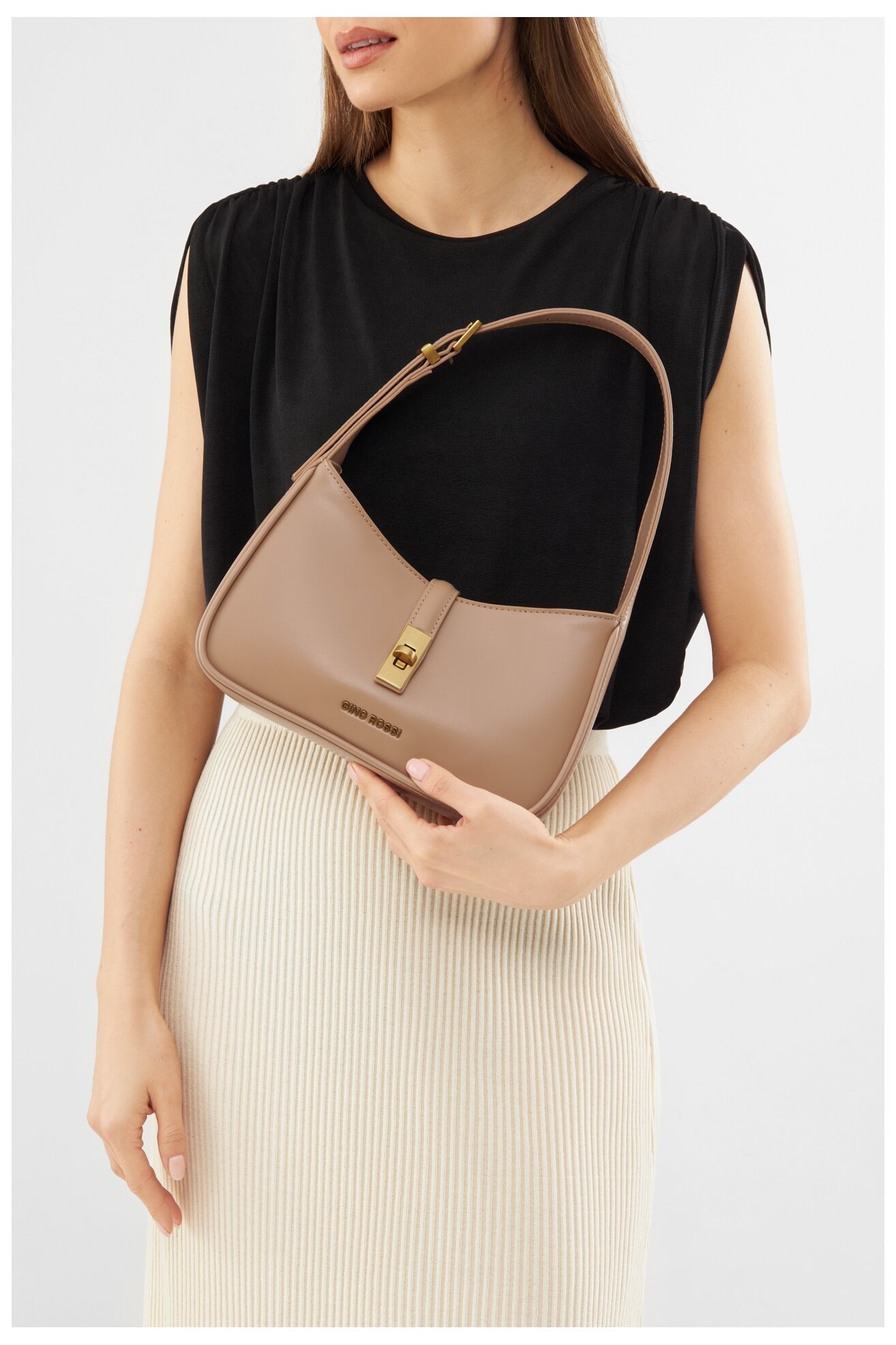 Torebka Gino Rossi TYLO-166 Beżowy