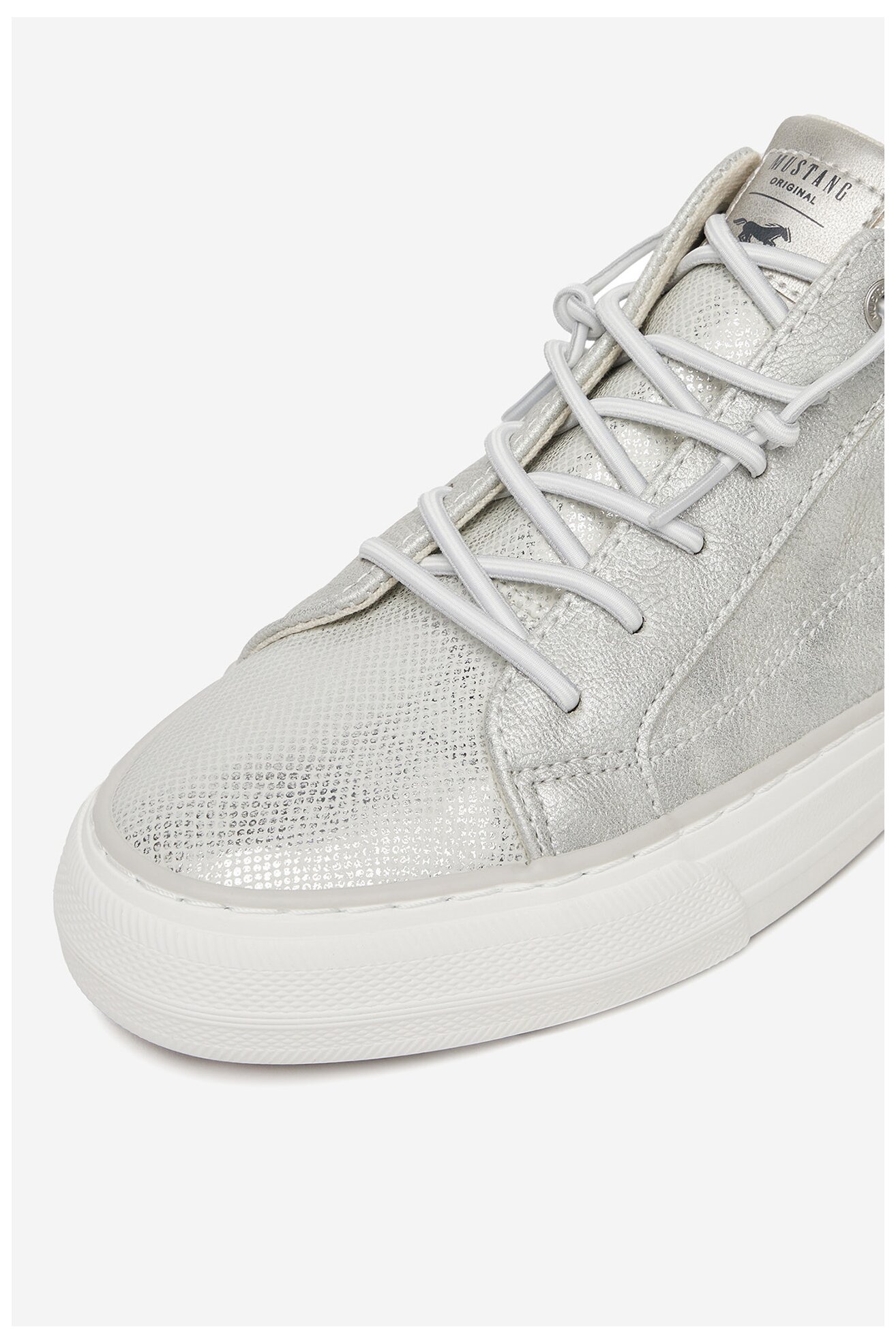 Trampki Mustang 1272-311 Srebrny