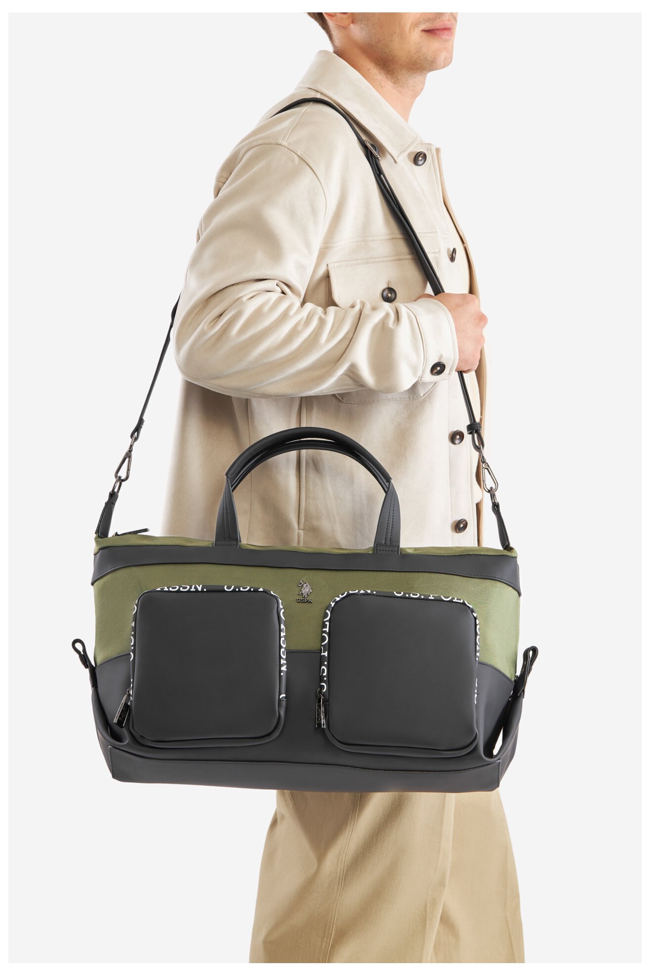 Чанта за пътуване U.S. POLO ASSN. BIUXT6260MPJ ЗЕЛЕН