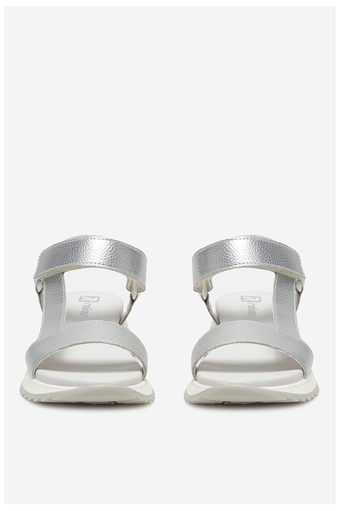 Szandál Rieker W2951-90 EZÜST