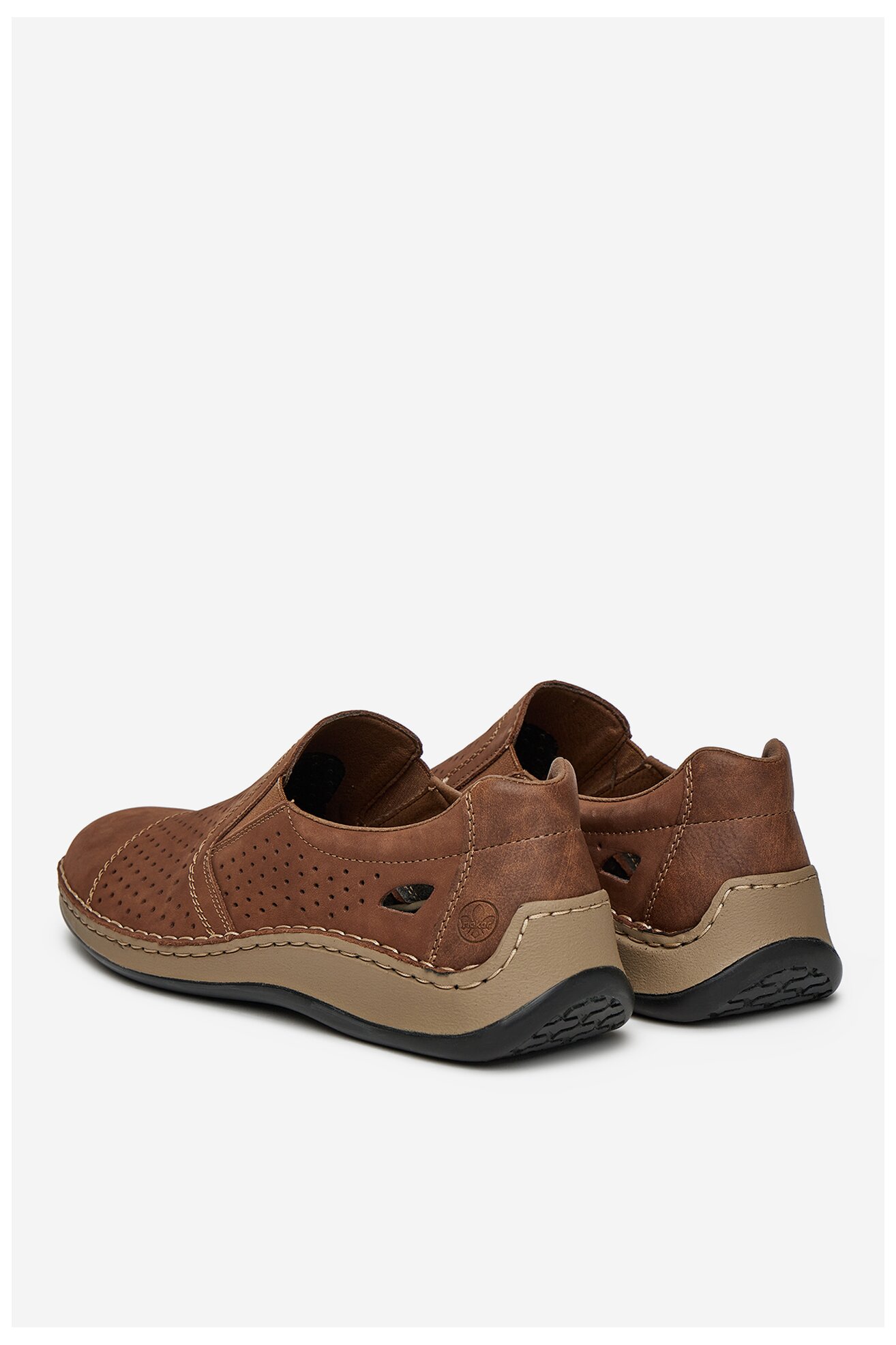 Polobotka Rieker 05286-24 HNĚDÁ