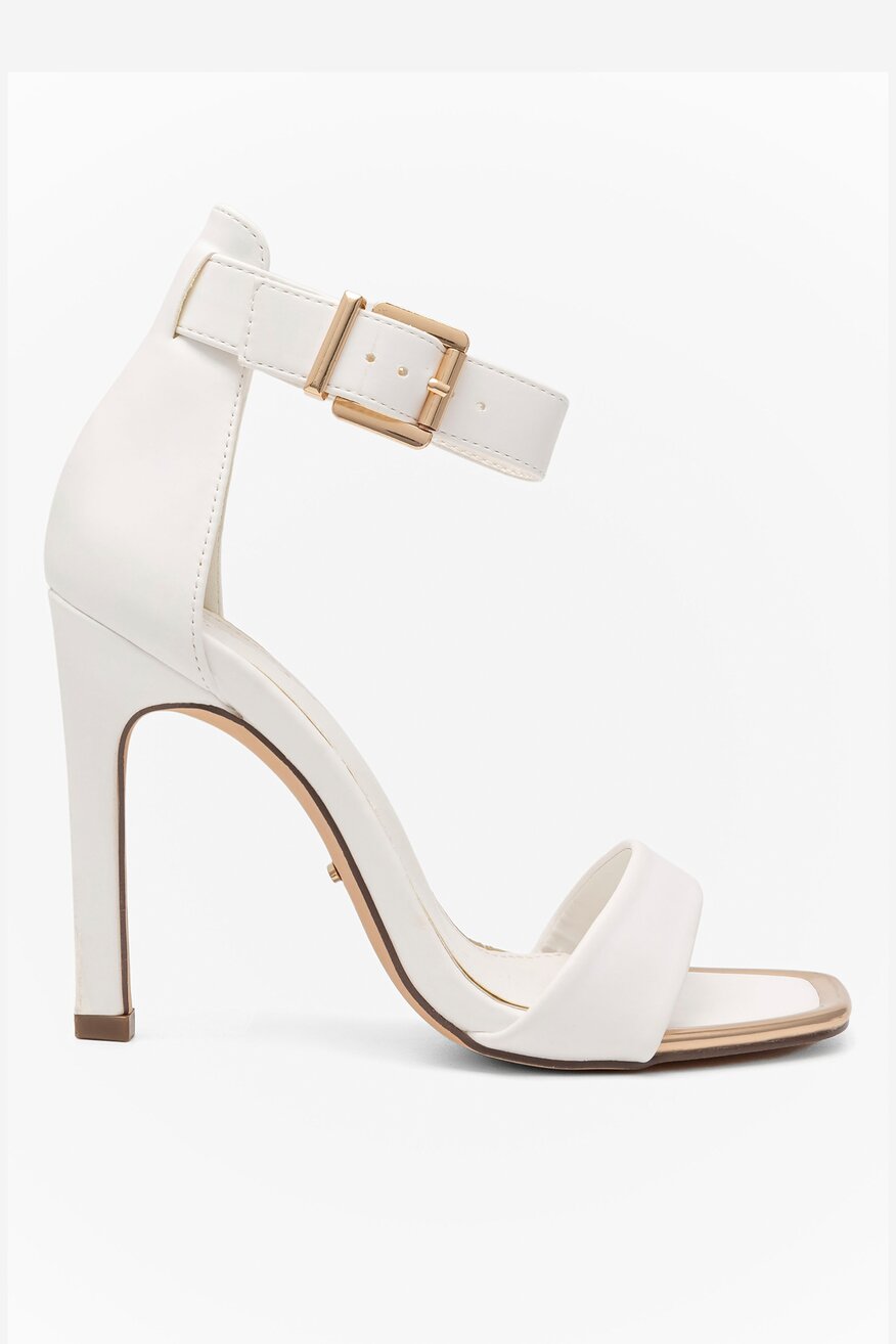 
                DeeZee - Sandały białe - 5904862501628