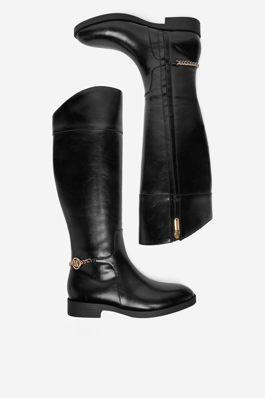 
                Csizma NINE WEST FEKETE - 5906751416723