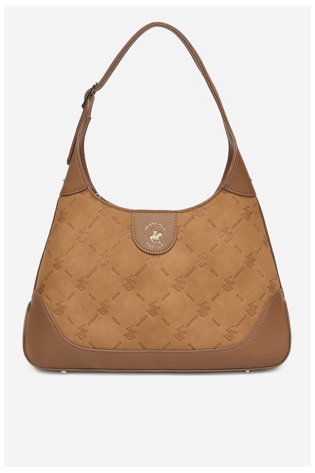 Geantă de mână Beverly Hills Polo Club BHPC-L-004-07 CREM