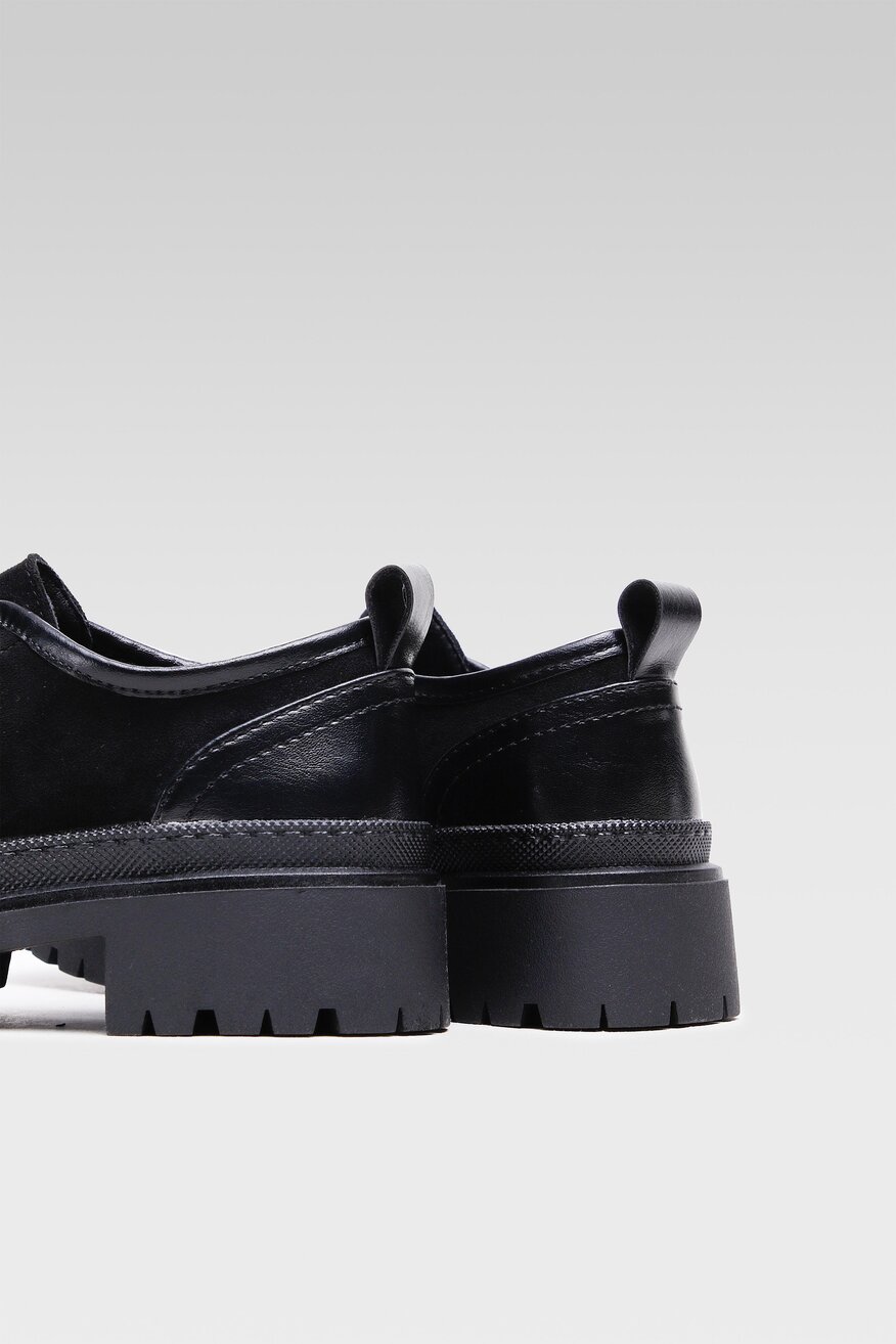 
                Jenny Fairy - Półbuty czarne sznurowane - 5904248168223