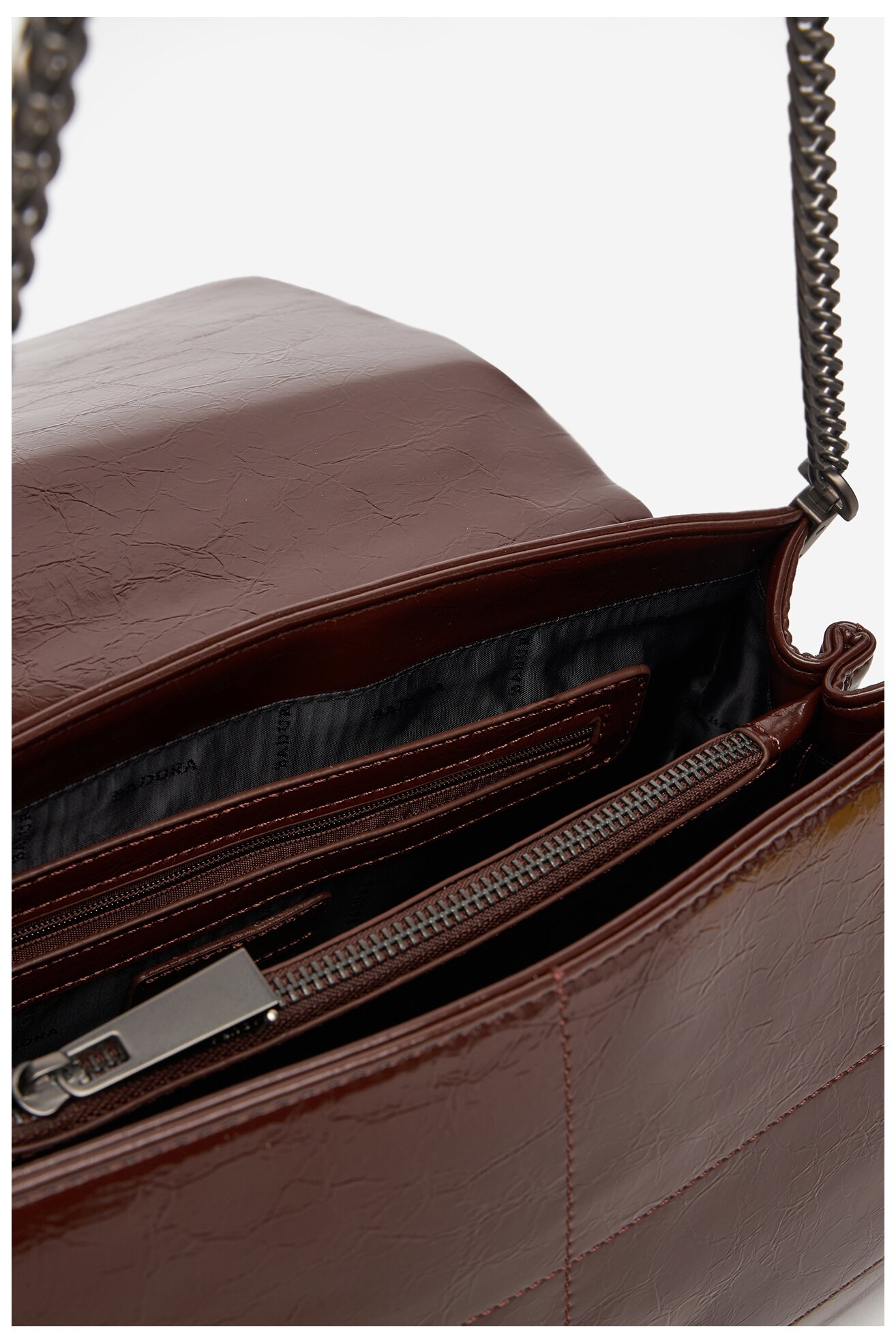 Kézitáska Badura C-AILA-LDA7951 SÖTÉTBARNA