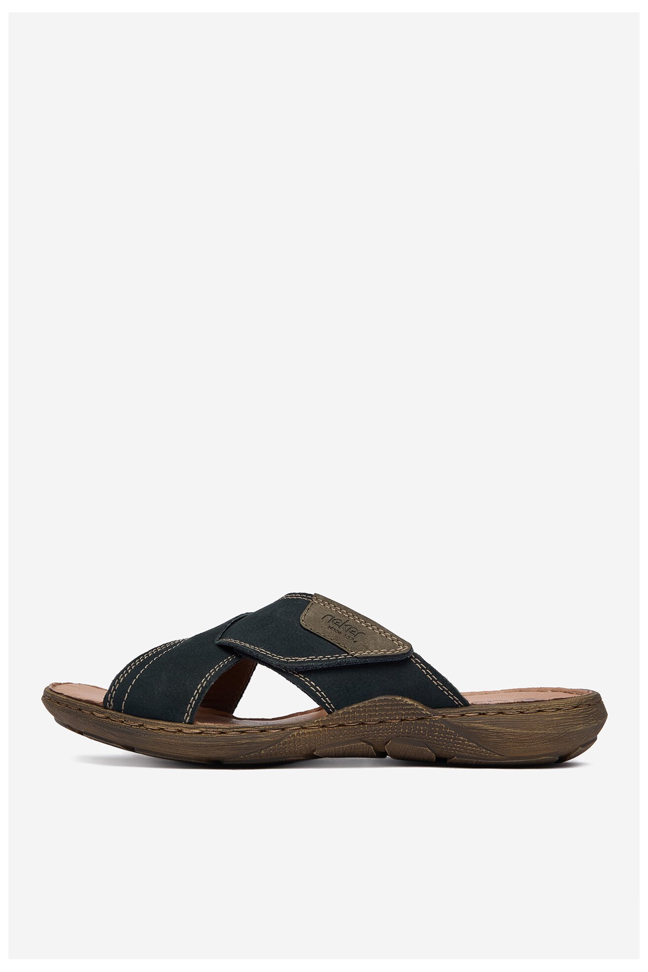 Klapki Rieker CEO-22089-14 Granatowy