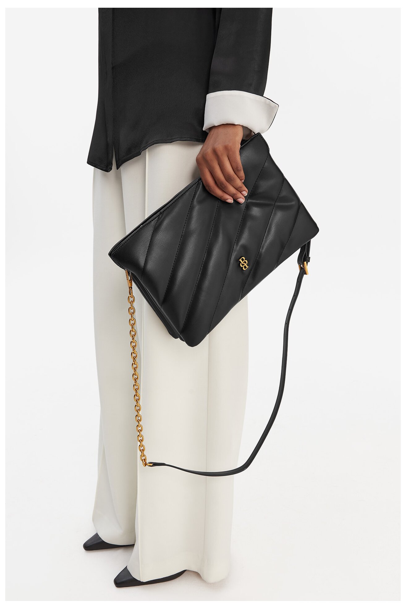 Сумка З Ремінцем Badura EO-ISLA-GL23536121 ЧОРНИЙ