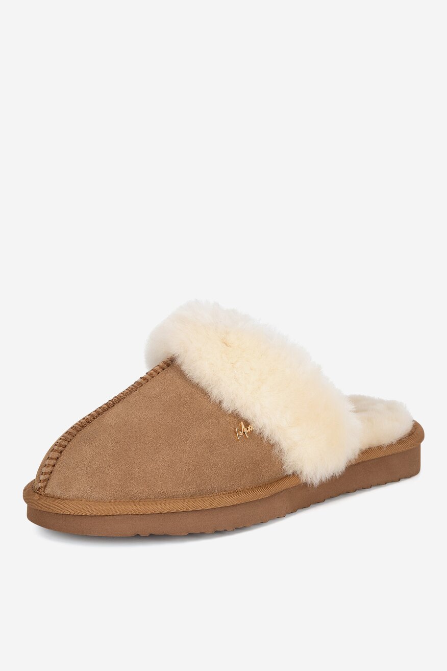 
                Mexx - Kapcie zamszowe ocieplane - 5905588924012