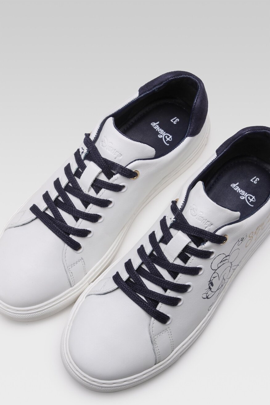 Mickey&Friends - Sneakersy skórzane - 5904862661759