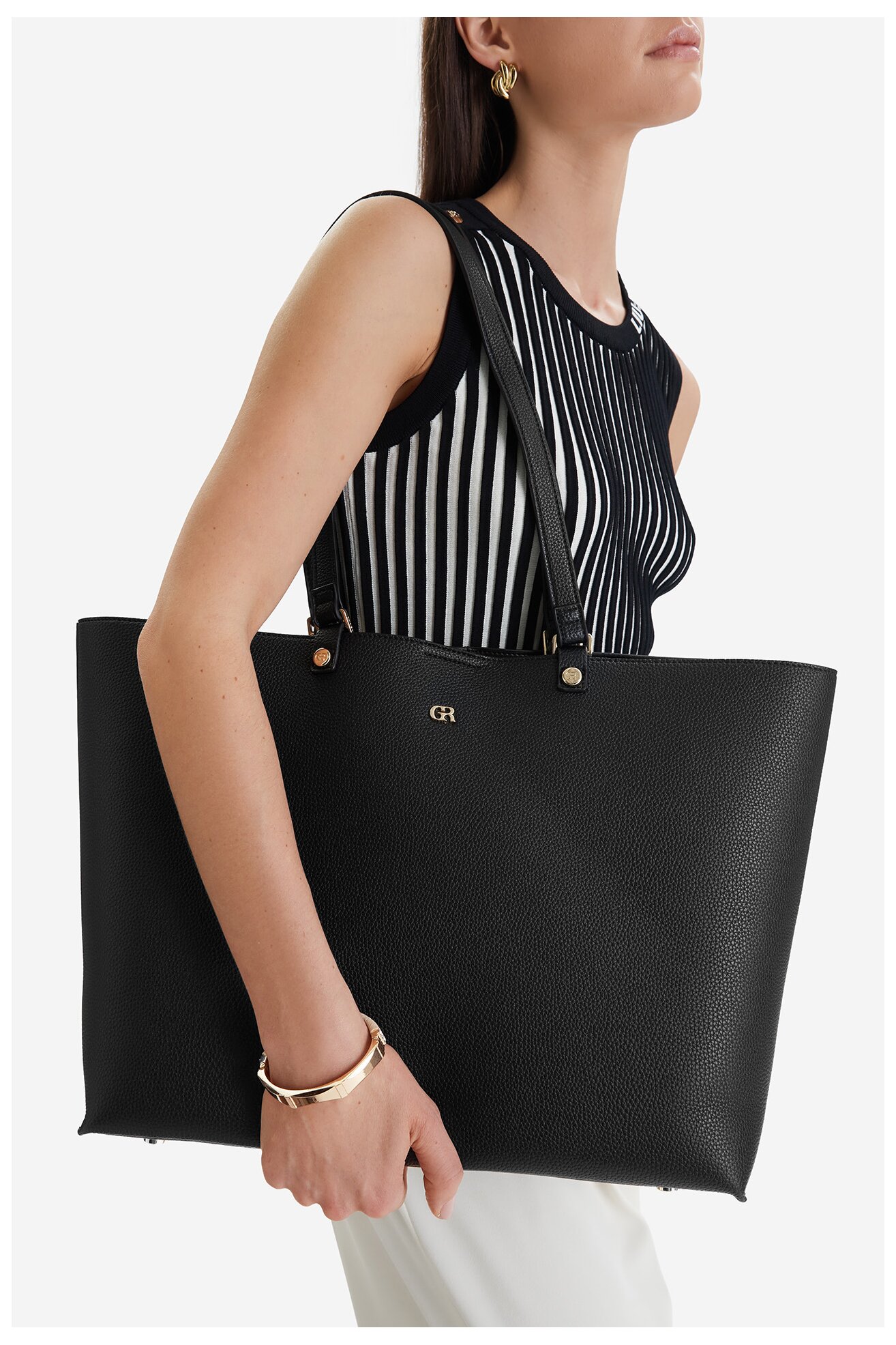 Сумка З Ремінцем Gino Rossi EO-LX10226 ЧОРНИЙ