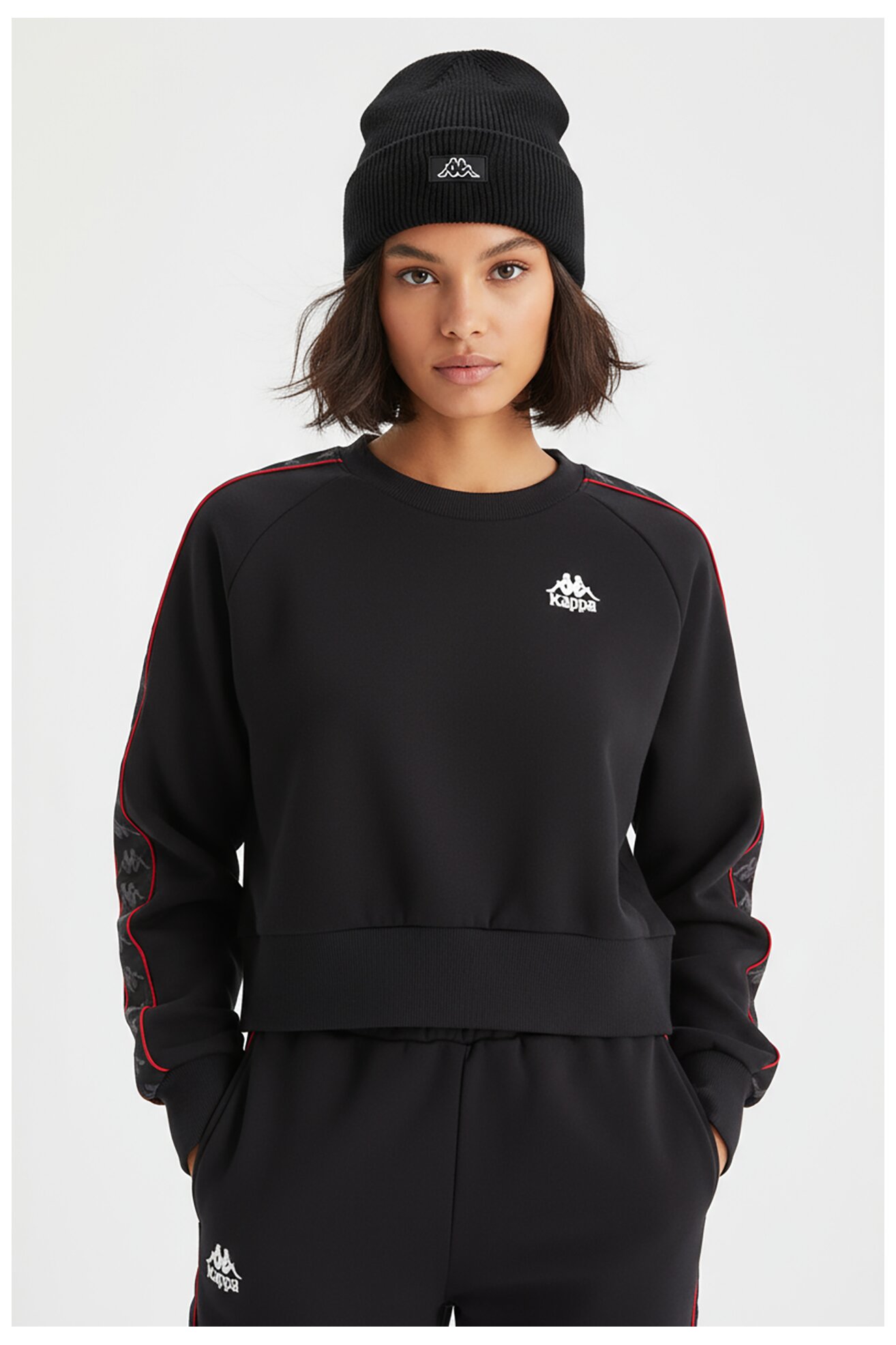 uniszex sapka Kappa CEO-KAP-U3-001-AW25 FEKETE