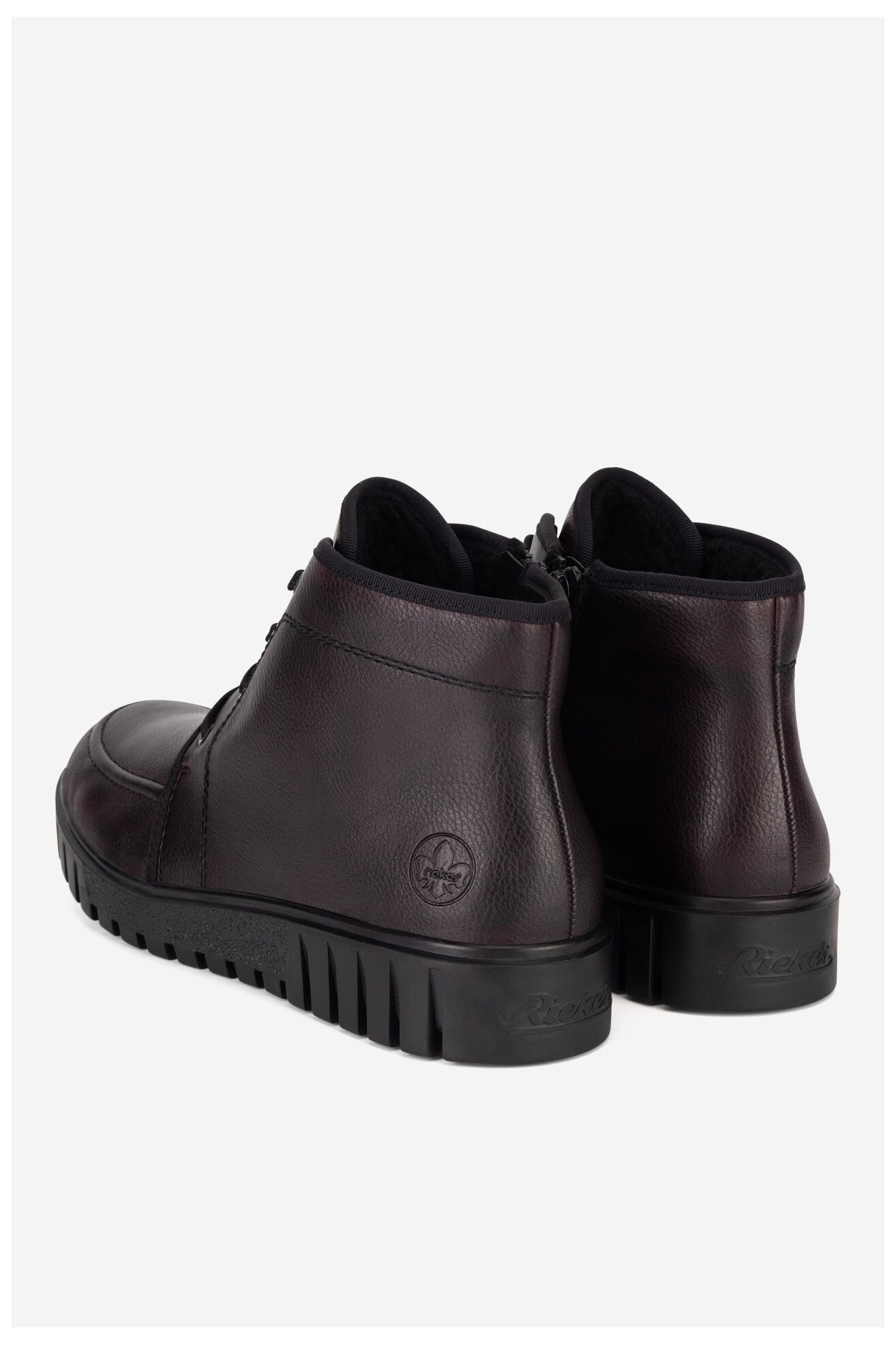 Боти Rieker Y3407-35 ТЪМНО БОРДО