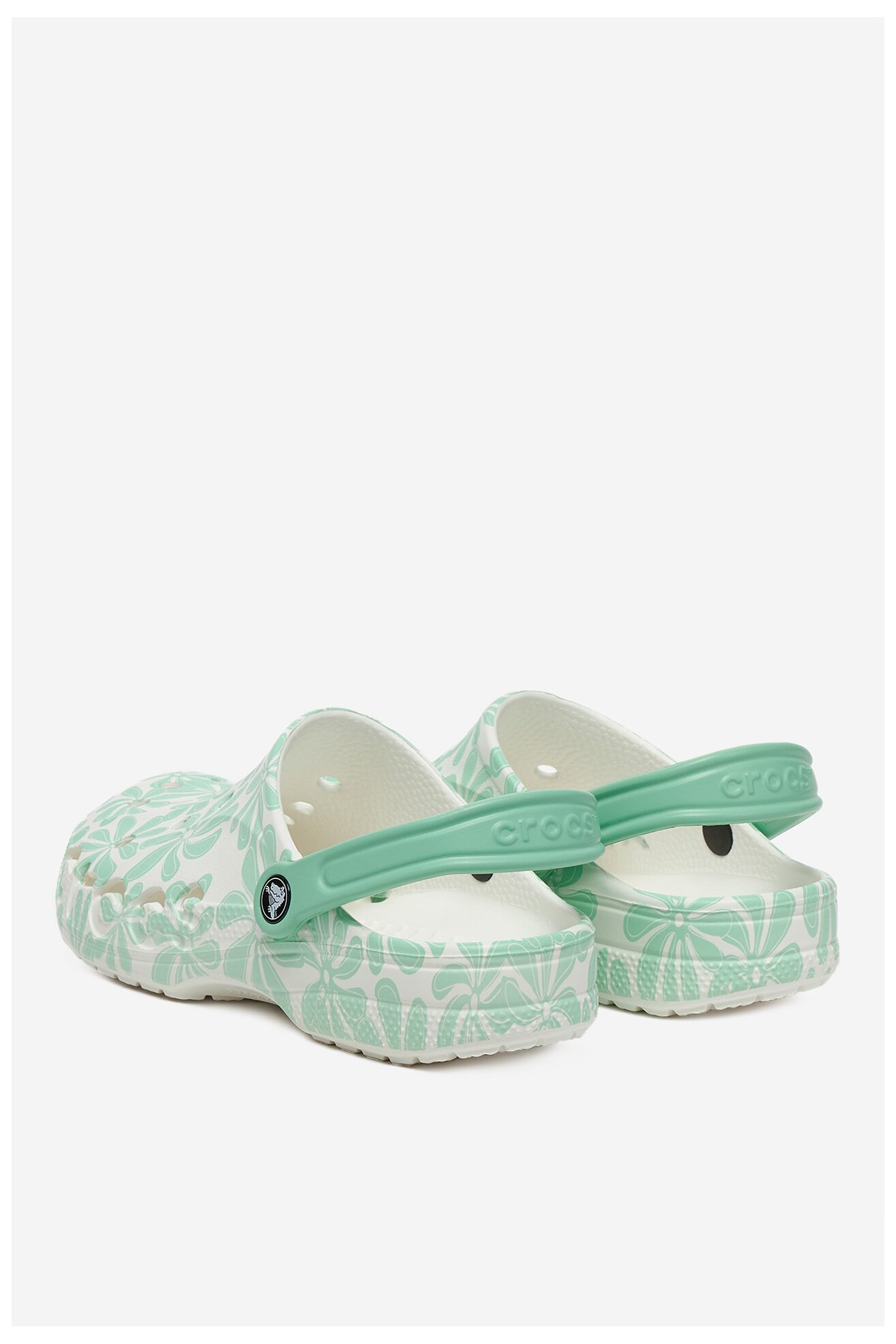 Klapki basenowe Crocs BAYA GRAPHIC CLOG 206230-3U3 Turkusowy