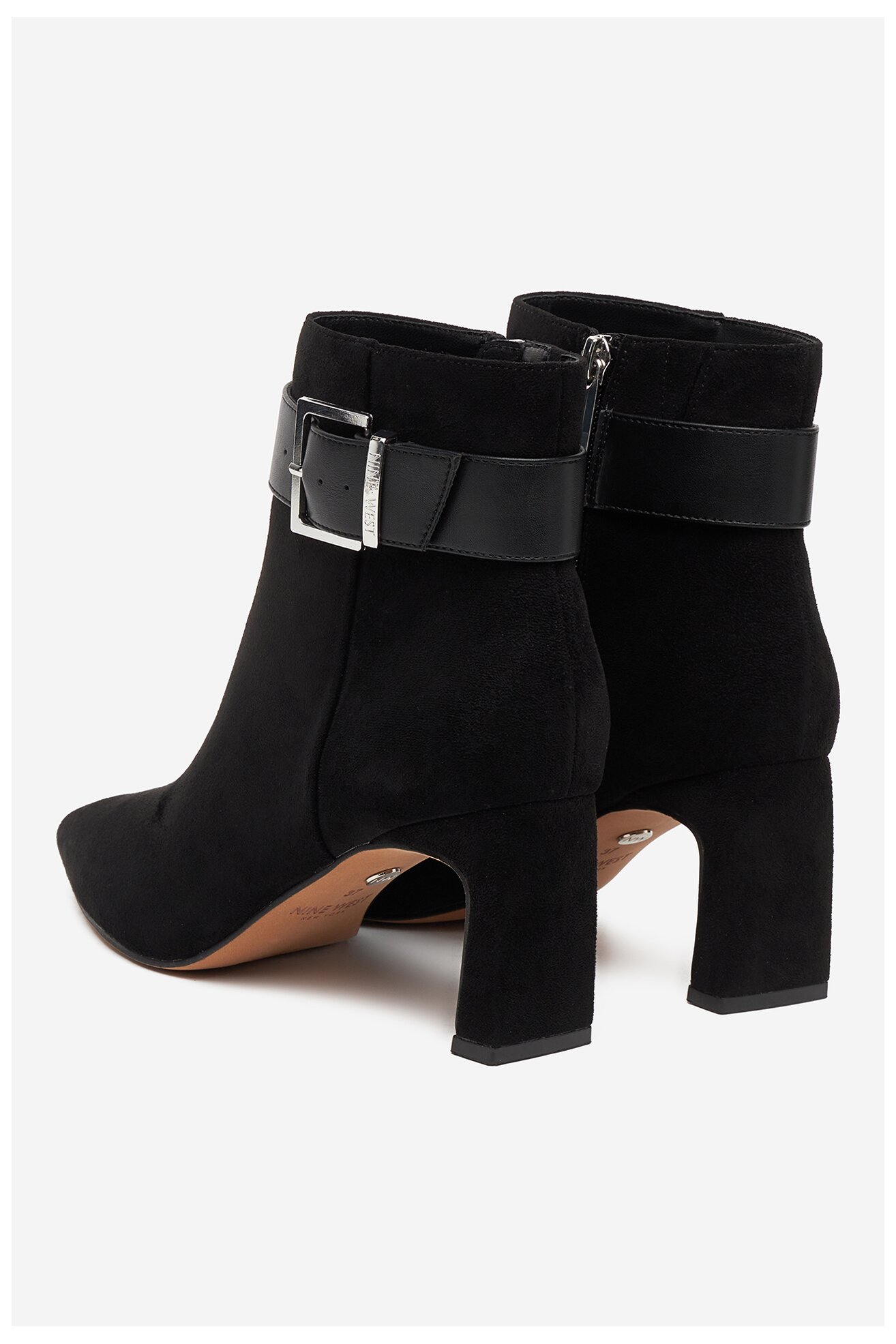 Bokacsizma NINE WEST CEO-LAMIA-01 FEKETE