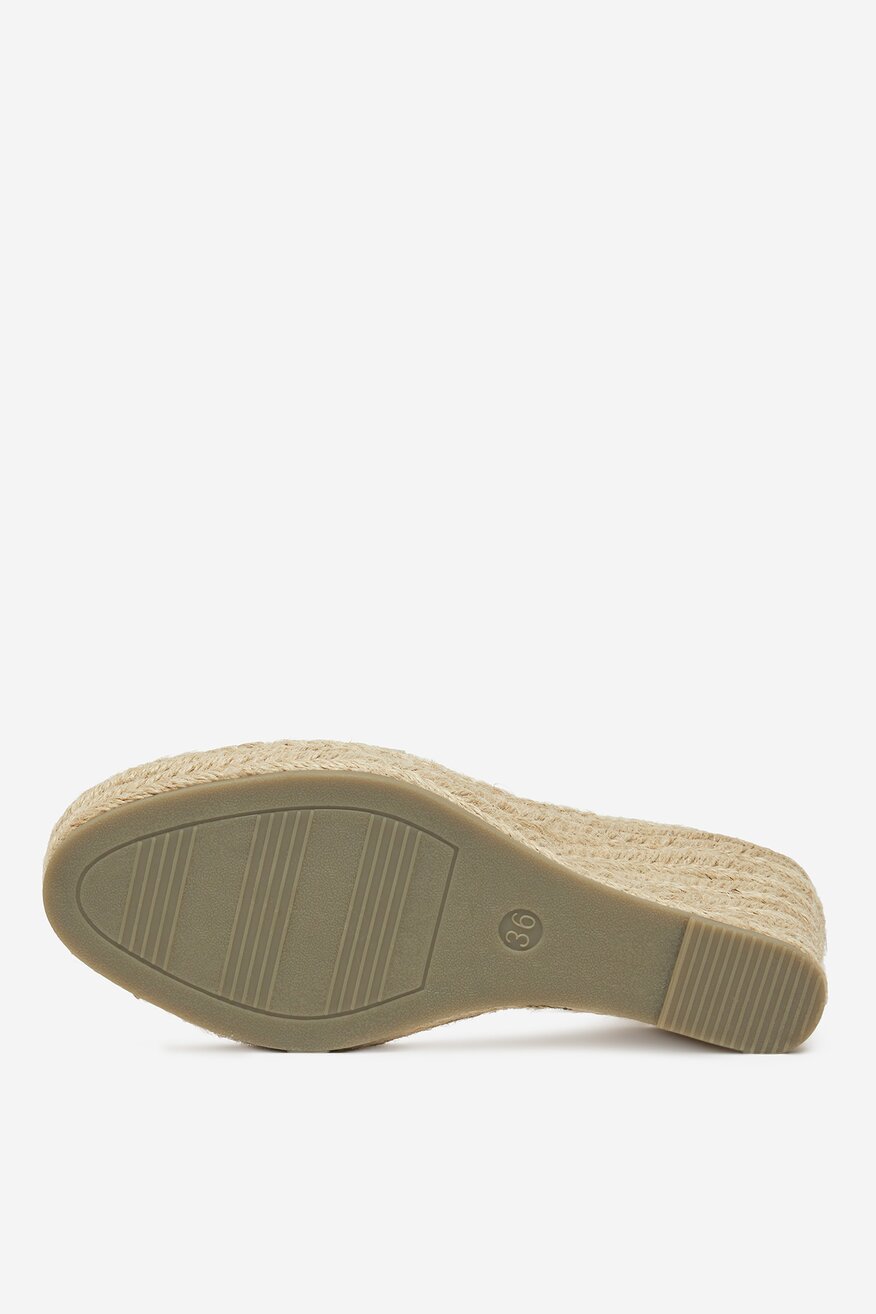 DeeZee - Espadryle na koturnie - 5906751098677