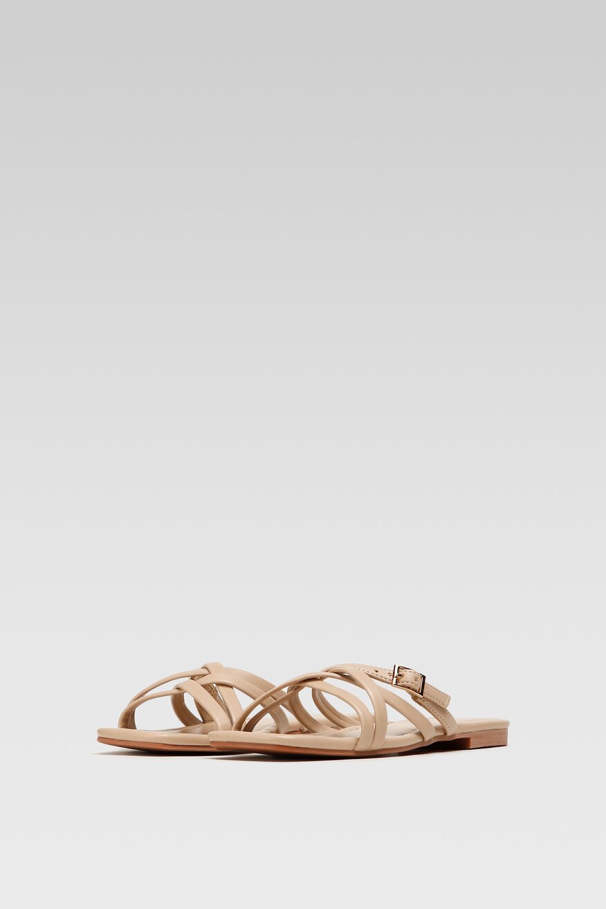 
                Jenny Fairy - Klapki beżowe - 5904248825577