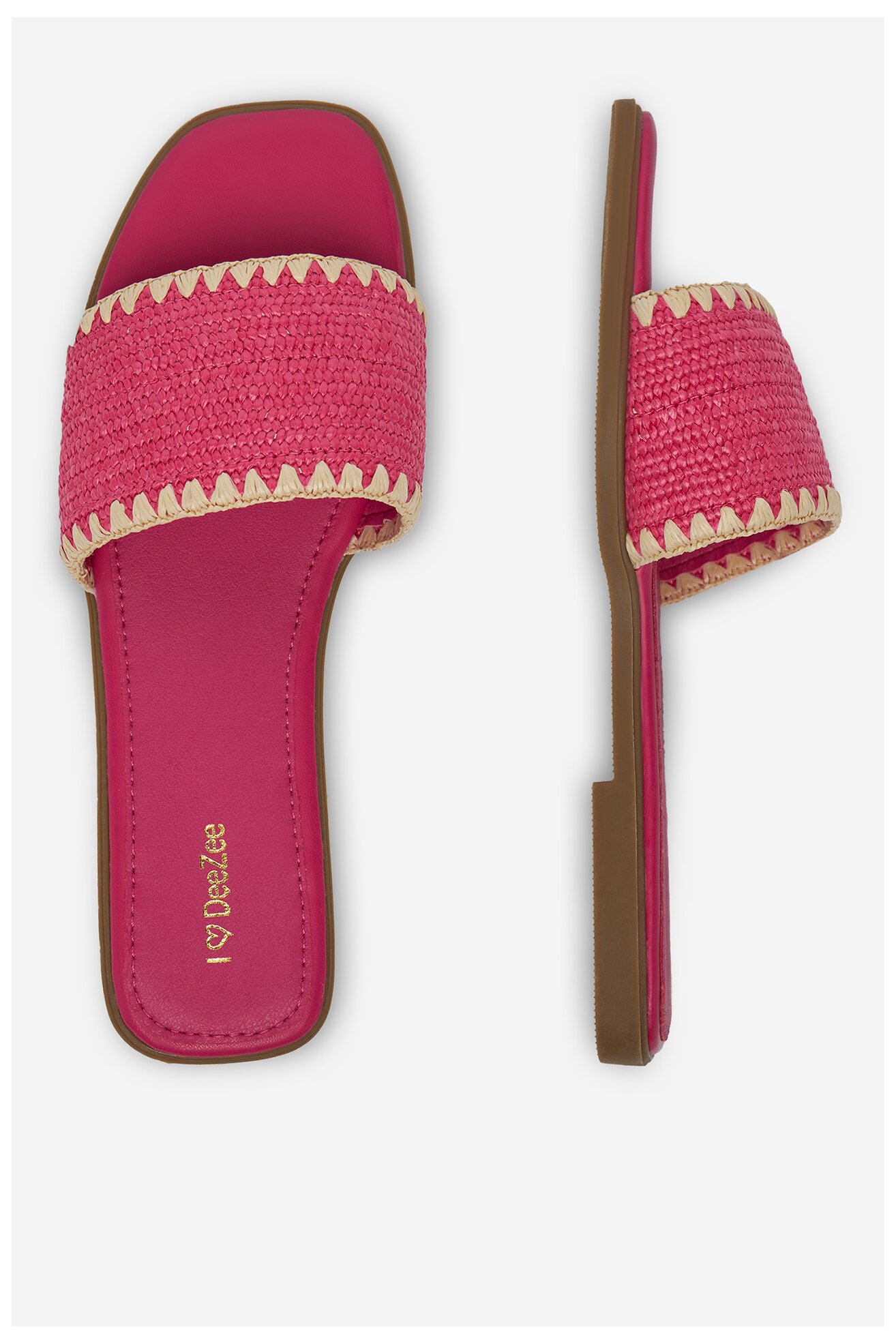 Șlapi DeeZee 15-630-1 ROZ ÎNCHIS