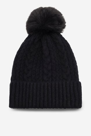 Ženska kapa Jenny Fairy 4W3-002-AW23 CRNA