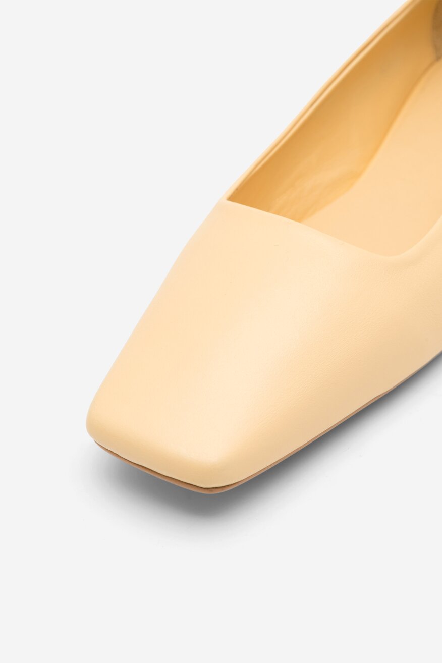 SIMPLE - Skórzane baleriny - 5904862753225