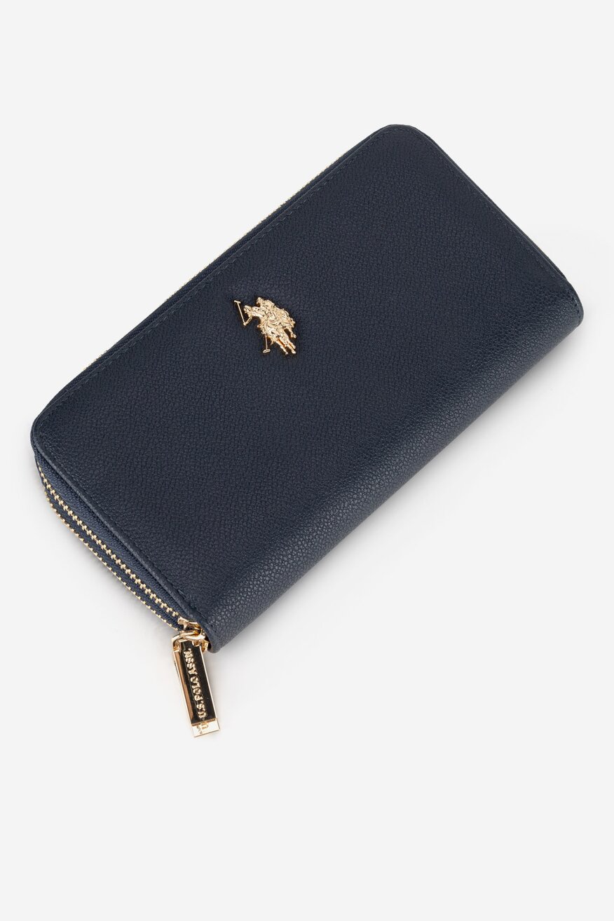 Дамски портфейл U.S. POLO ASSN. КОБАЛТОВО СИНЬО - 5905588971313