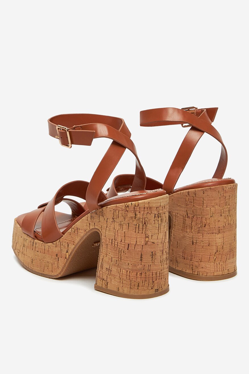 DeeZee - Sandały na słupku - 5906751104644