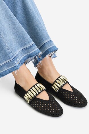 Балетки DeeZee CEO-HY8171-1 ЧОРНИЙ