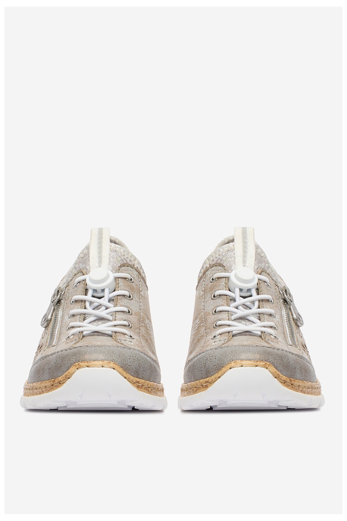 Половинки обувки Rieker CEO-N42K6-40 СИВ