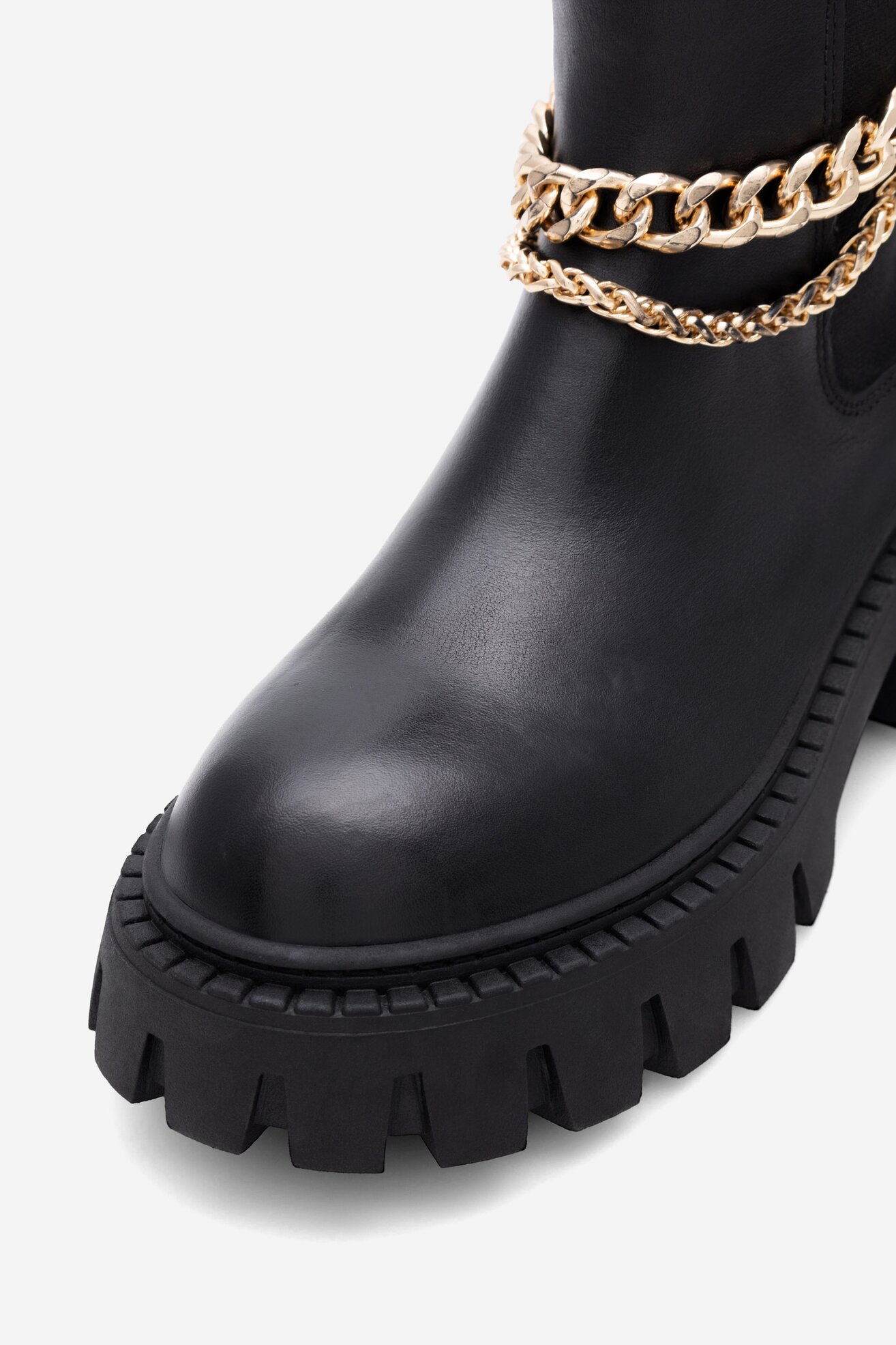 Ghete EVA MINGE GANDRA-8320-01-3 NEGRU