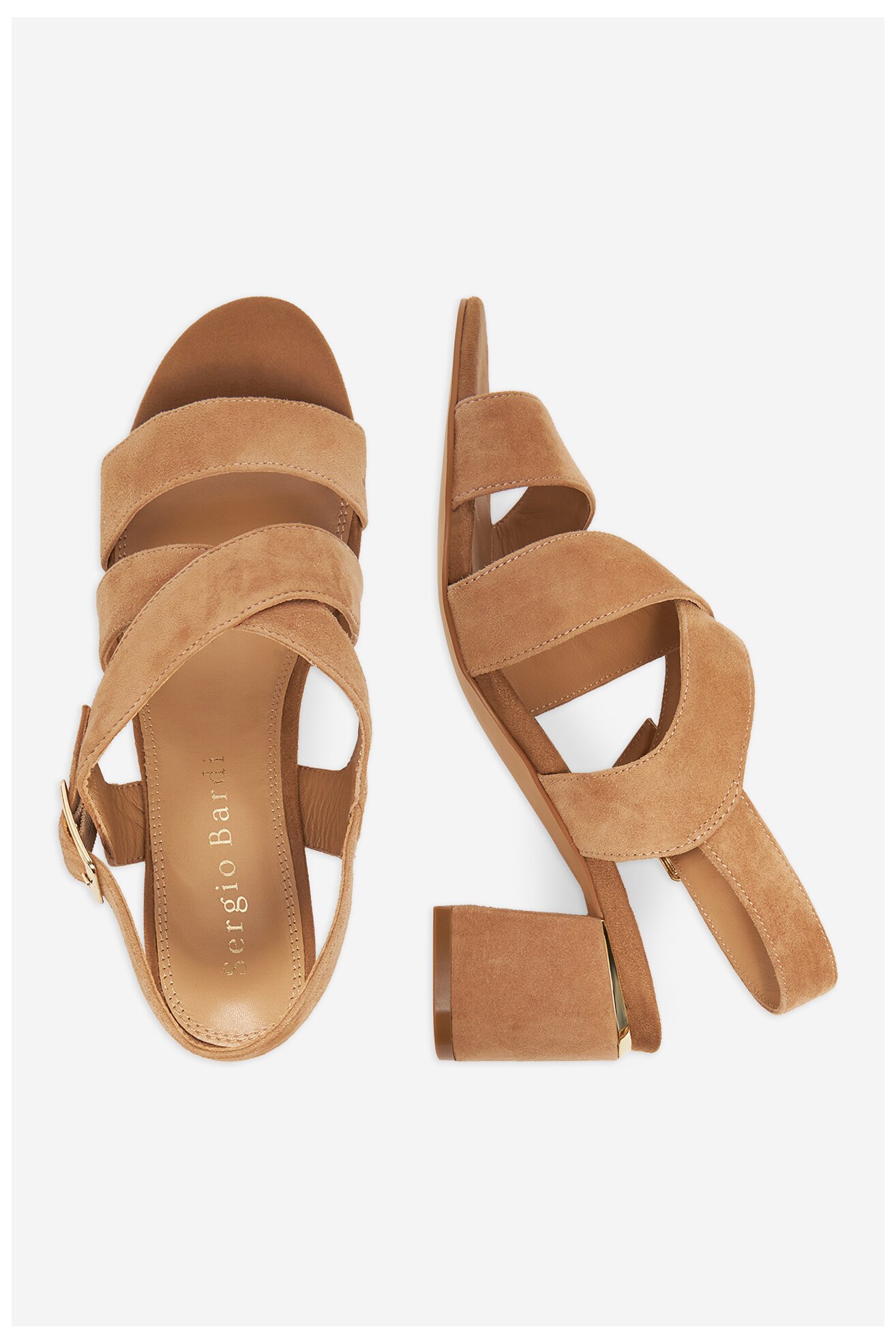 Сандали Sergio Bardi WYL4146-1Z-SB КАМЕЛ