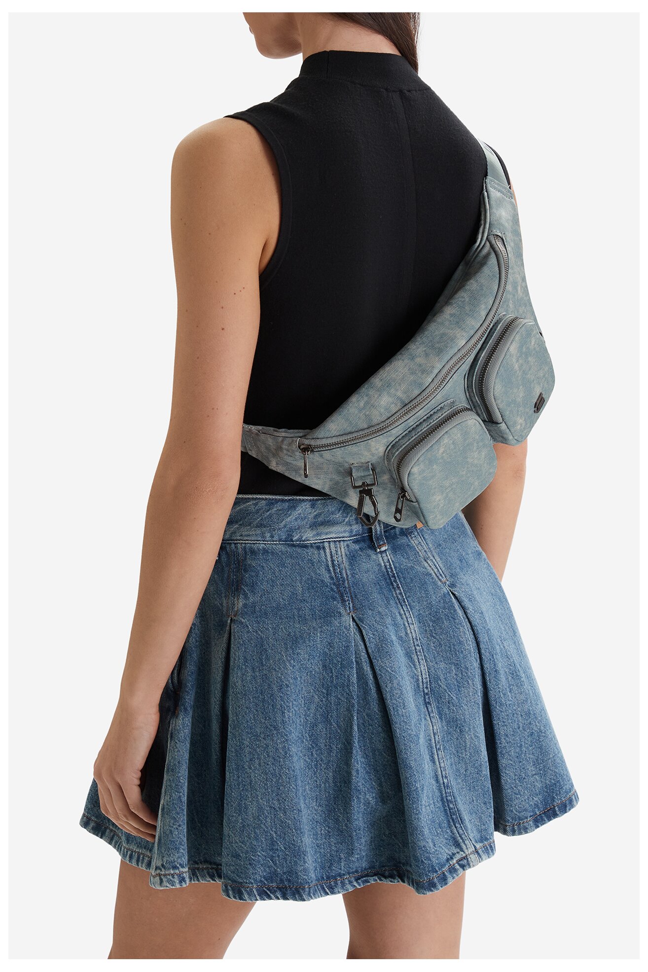 Бананка G-STAR RAW EO-LDA8478 СВІТЛО-ГОЛУБИЙ