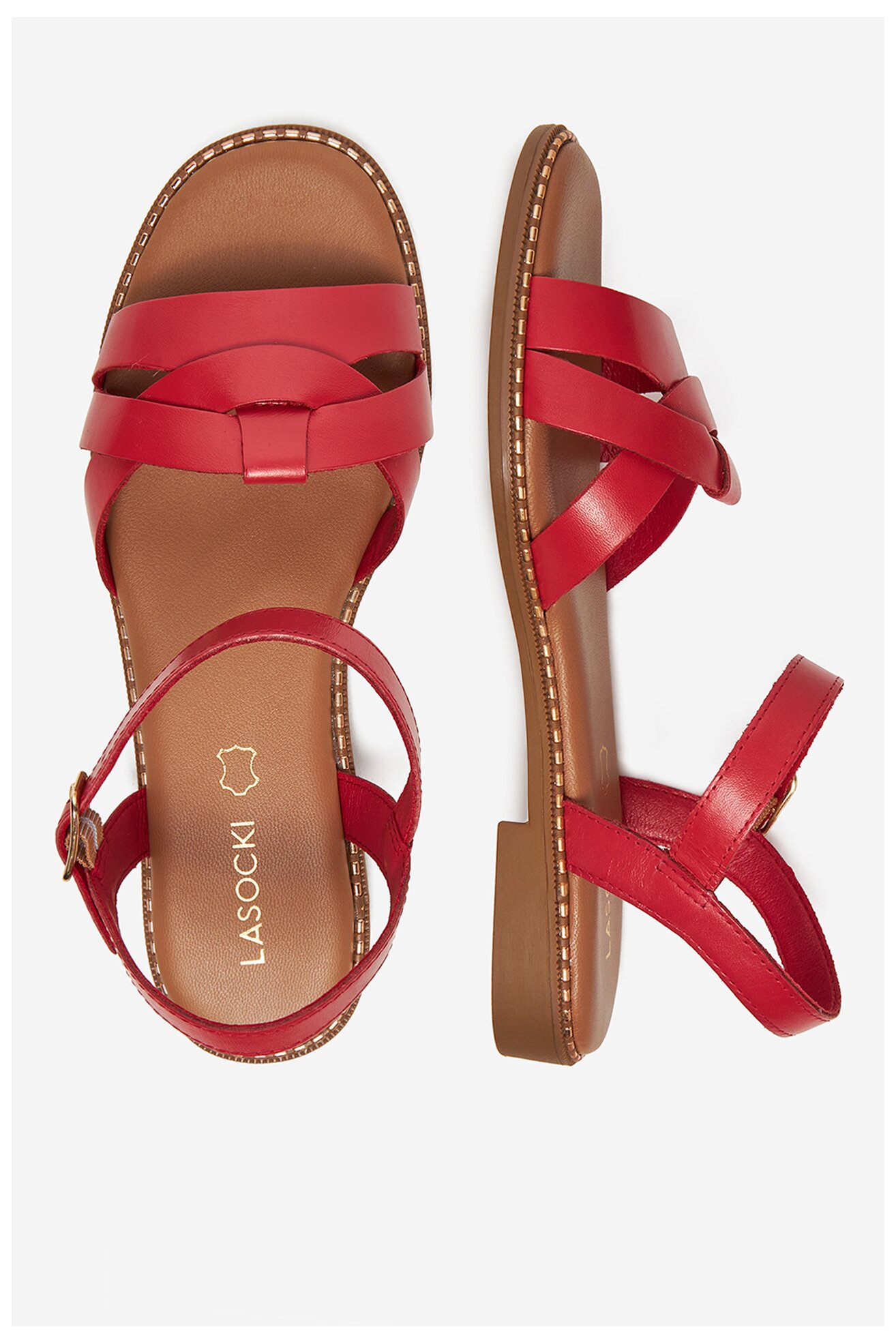 Sandały Lasocki RST-KM215-02 Czerwony