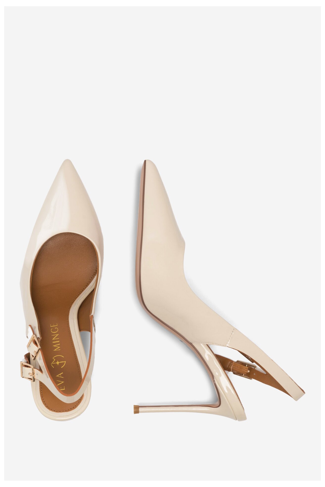 Туфлі-Човники EVA MINGE ABELE-959P-519 БЕЖЕВИЙ