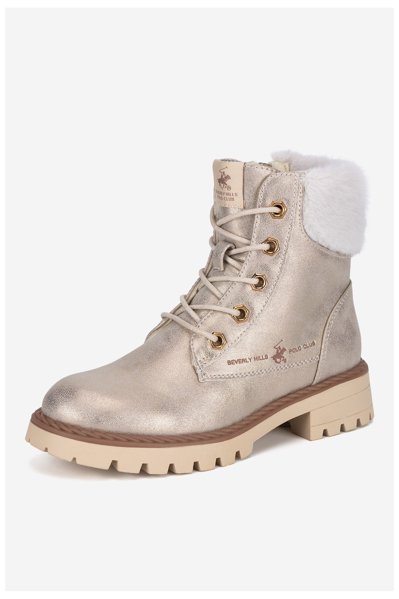 Trzewiki Beverly Hills Polo Club CS6135-02 Złoty