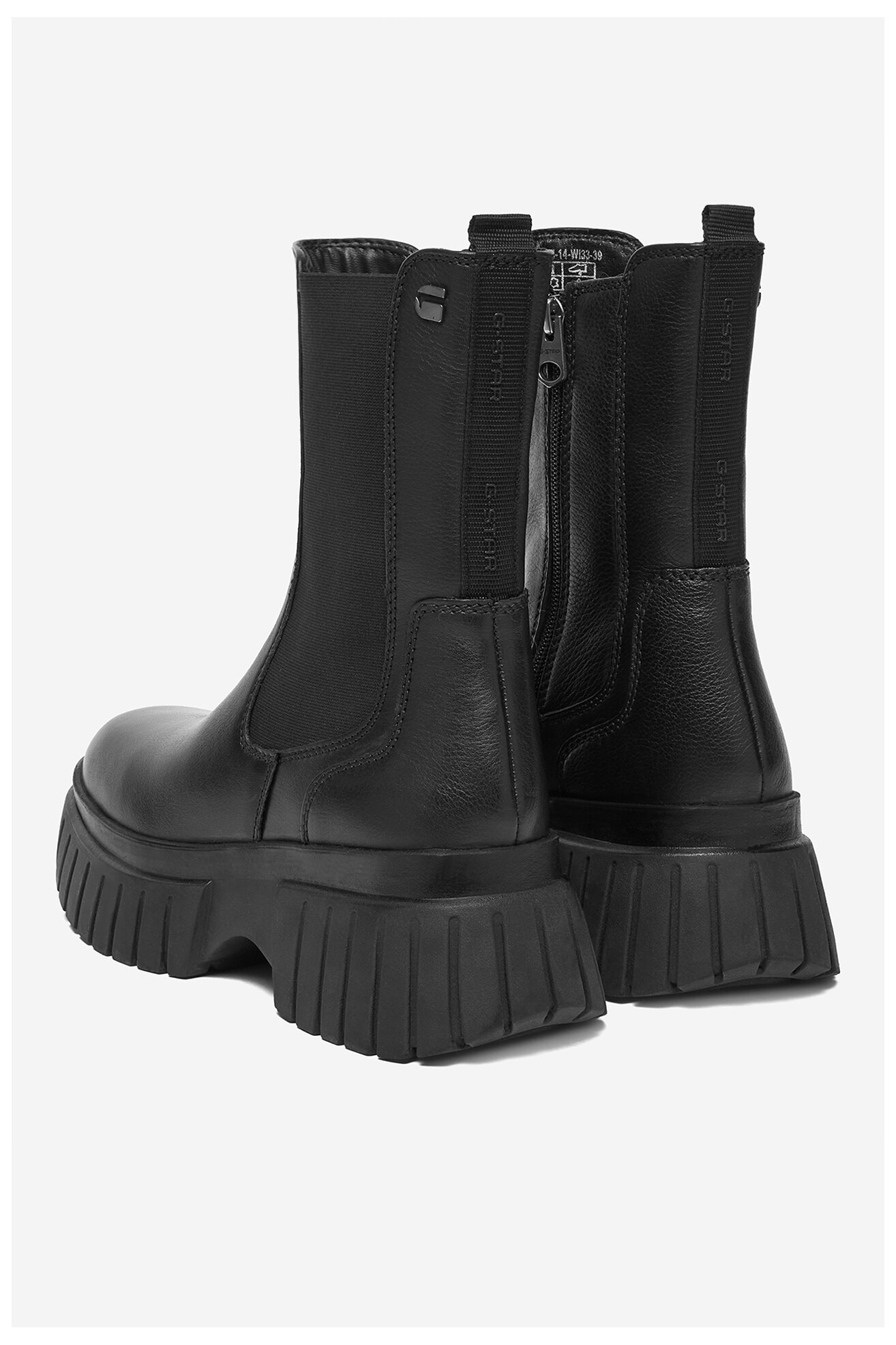 Botki G-STAR RAW CEO-WI33-CS555-KIWI-14 Czarny