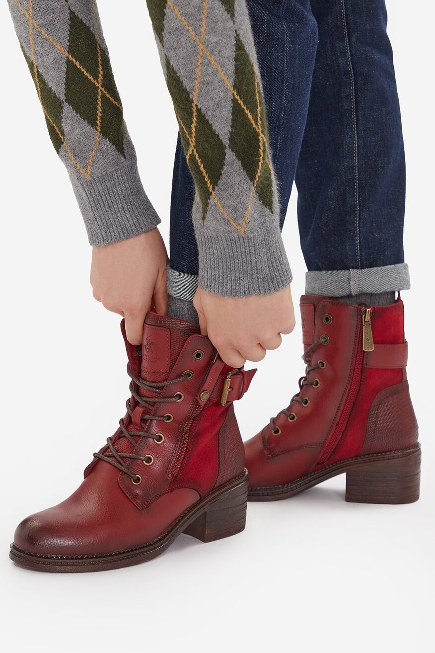 Bocanci Beverly Hills Polo Club ROŞU - 5906751539071