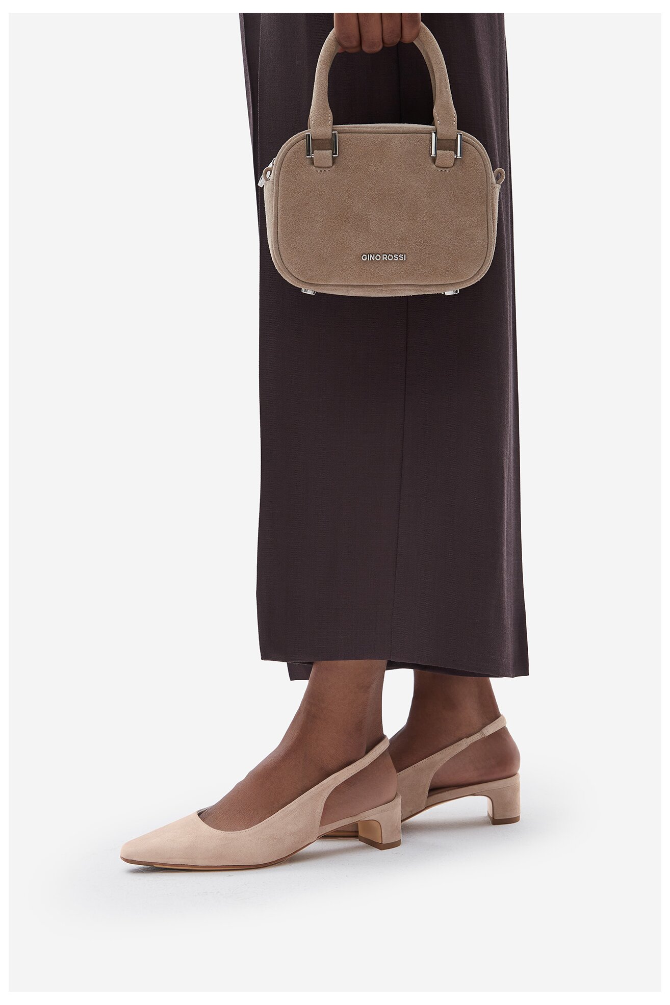 Czółenka Gino Rossi EO-GL69-280-1 Beżowy