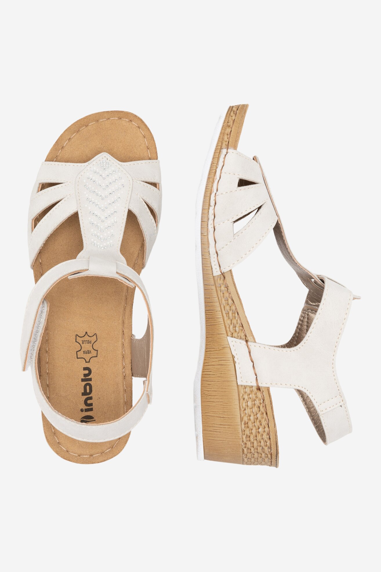 Sandały Inblu EP053F01 Beżowy