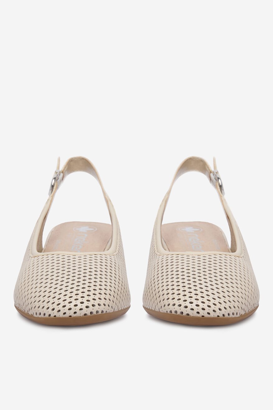 Rieker - Czółenka skórzane - 5906751833674