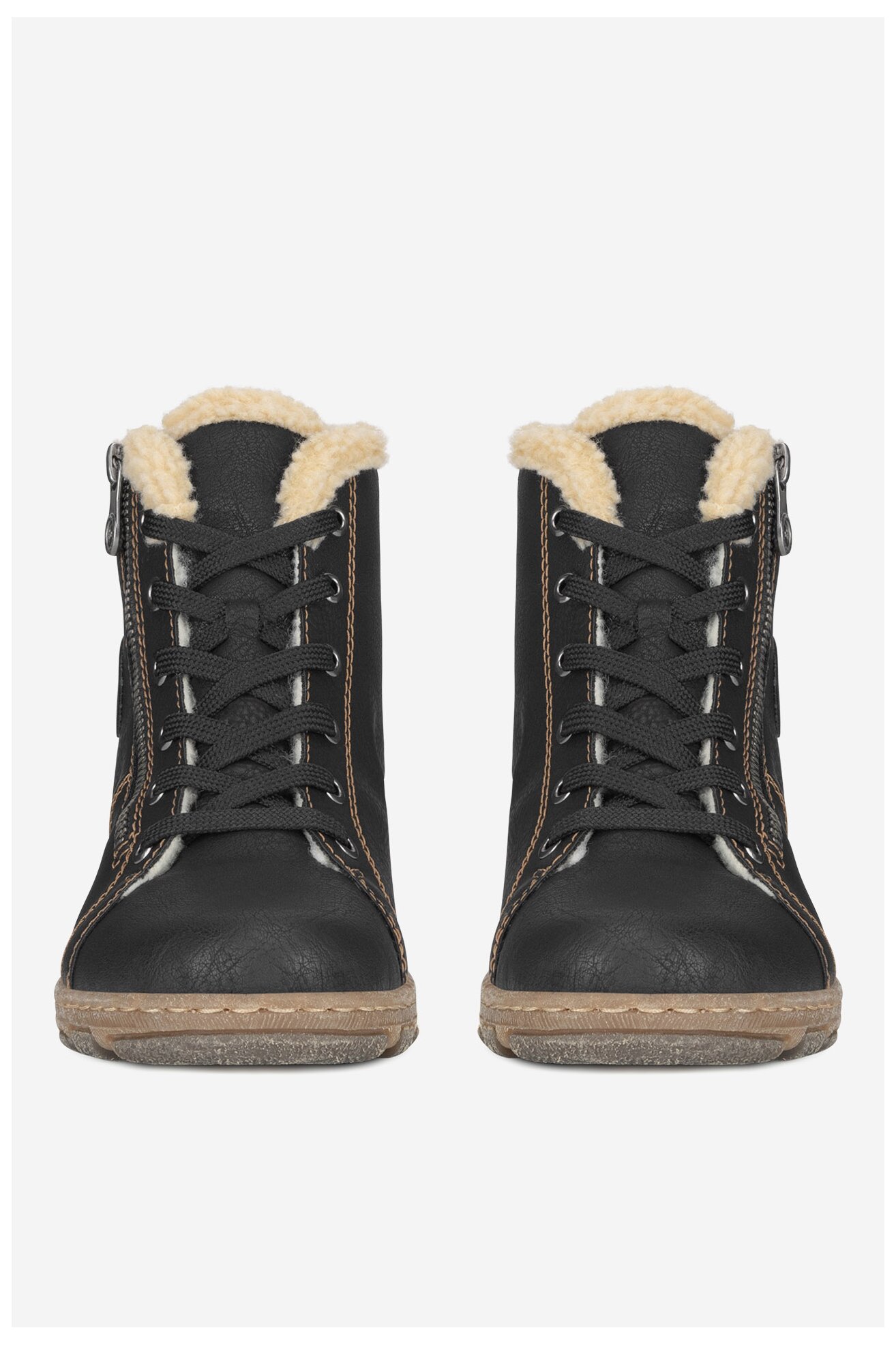 Csizma Rieker Z0121-00 FEKETE