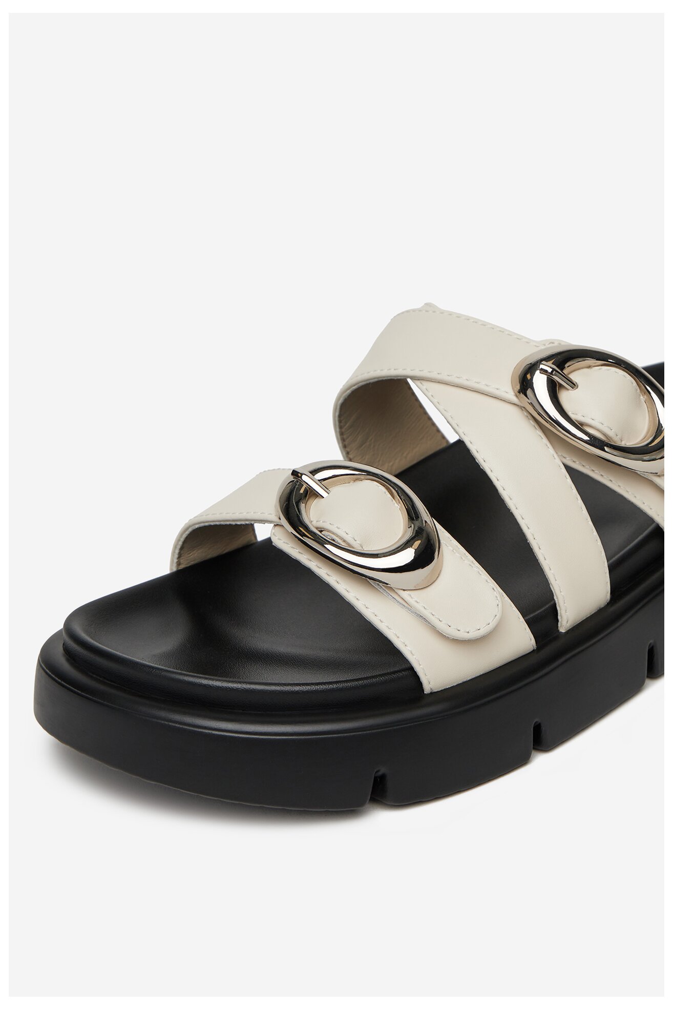 Klapki Badura CHAMOMILE-7Y002 Biały