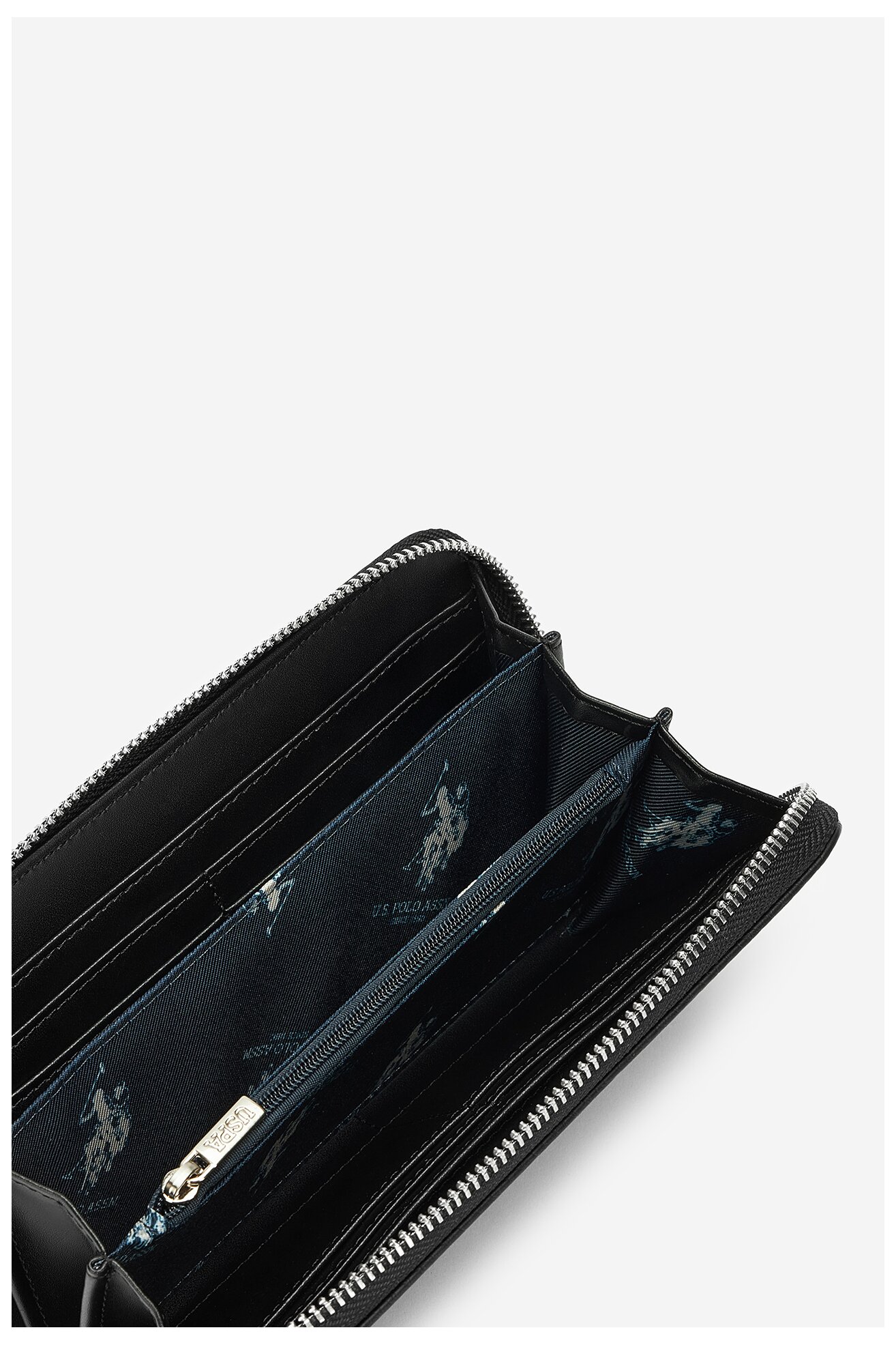 Дамски портфейл U.S. POLO ASSN. WIUXT8413WVP ЧЕРЕН