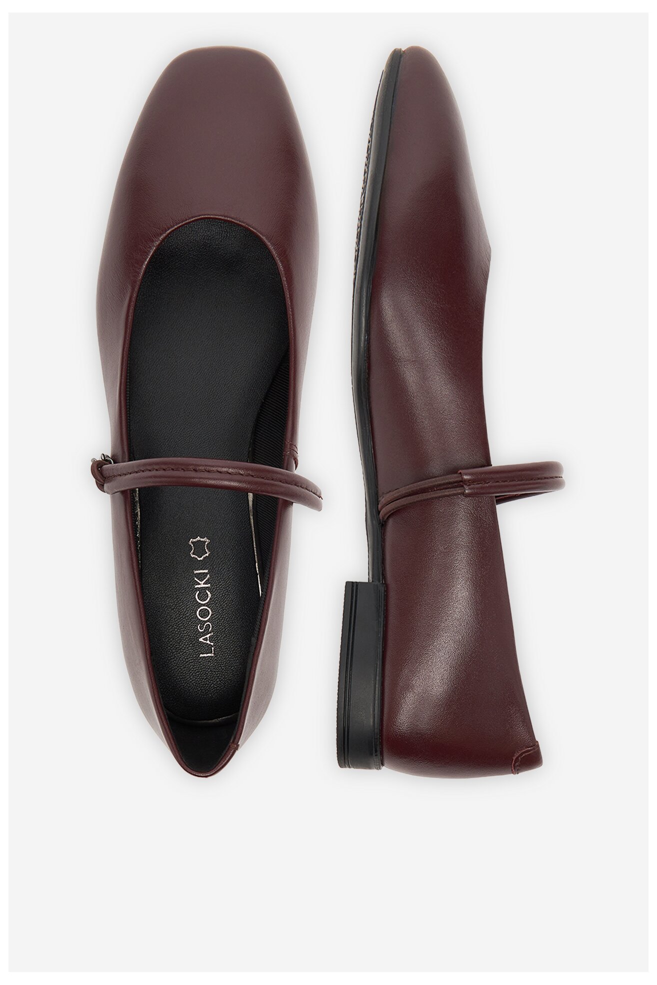 Baleríny Lasocki CEO-RST-ROMI-64 BORDÓ