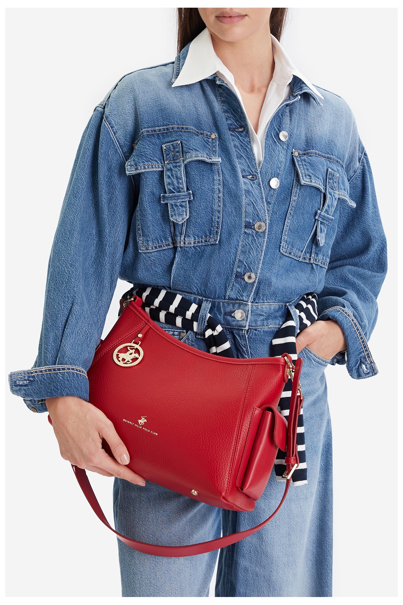 Torba Beverly Hills Polo Club CEO-BHPC-L-001-09 CRVENA