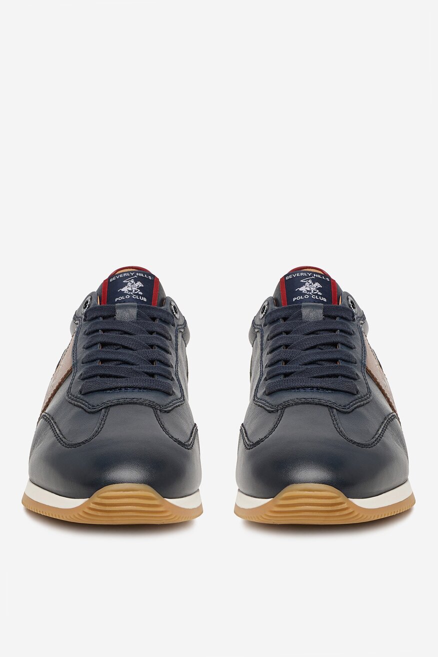 Beverly Hills Polo Club - Sneakersy skórzane - 5907964014072