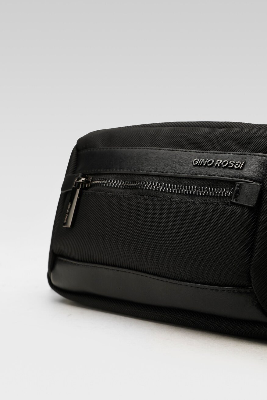 
                Gino Rossi - Saszetka nerka czarna - 5903698850856