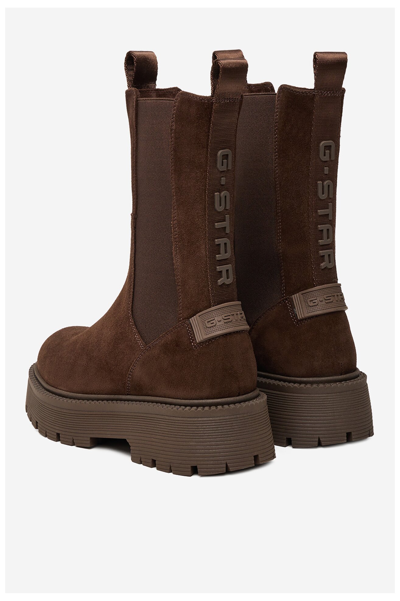 Bokacsizma G-STAR RAW EO-YASEMIN-70861S SÖTÉTBARNA