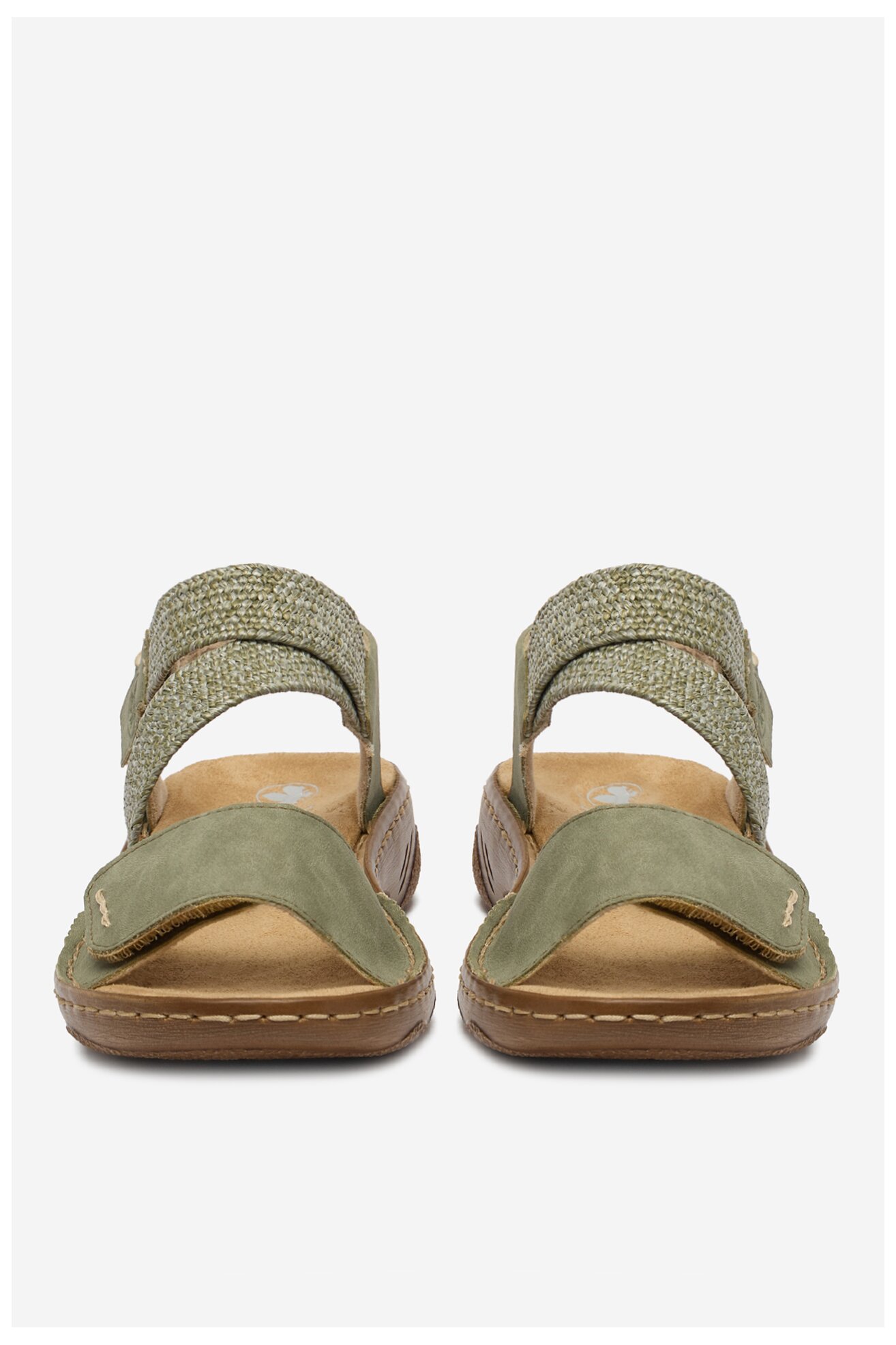 Sandały Rieker CEO-V2862-52 Oliwkowy jasny